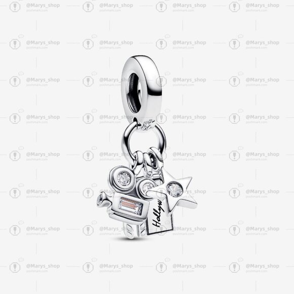 Pandora Hollywood Symbols Dangle Charm|Pendant - Picture 1 of 2